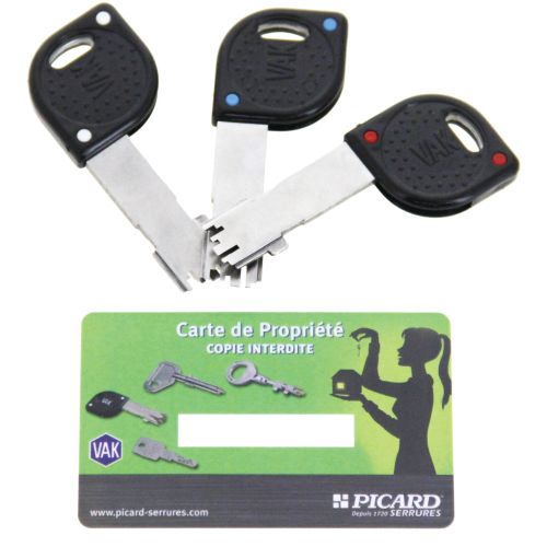 Verrou &agrave; bouton 65 mm avec prot&egrave;ge pompe VAK 1476S0001 photo du produit Secondaire 1 L