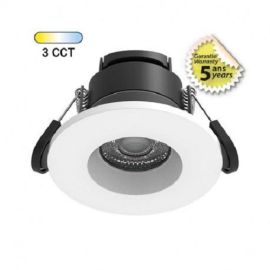 Spot LED encastrable CHROMA FIXE Miidex Lighting CCT + BBC - 763401 photo du produit Principale M