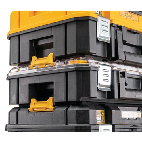 Coffret T-STAK IP54 petite contenance avec organisateur et longue poignée supérieurs DEWALT DWST83344-1 photo du produit Secondaire 1 L