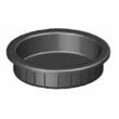 Poignée cuvette à encastrer noir 24x3mm diamètre 23mm - MONIN - 131050 pas cher