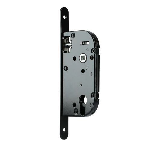 Coffre de serrure monopoint NFQC Axe 50mm carré 7mm noir HERACLES photo du produit Secondaire 2 L