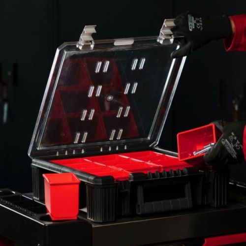 Malette organisateur SCM à 12 compartiments amovibles 400 mm KS TOOLS 850.0379 photo du produit Secondaire 3 L