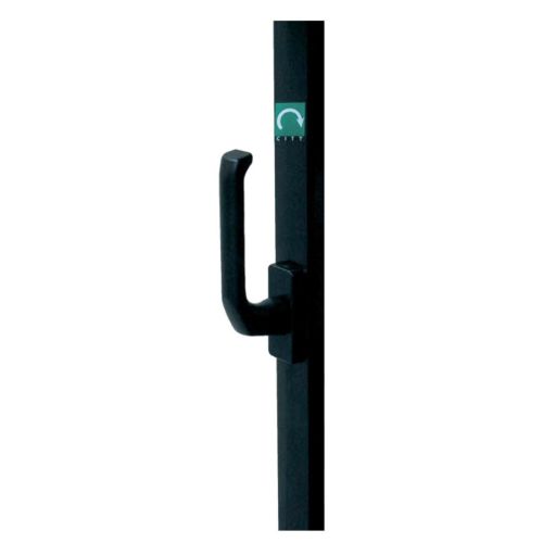 Crémone pompier à poignée rotative L.3m noir - ISEO - 43003003 pas cher