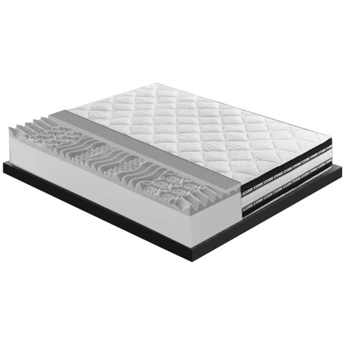 Matelas en mémoire de forme et gel rafraîchissant FANTASMA I Love Sleep 180x200cm - 27cm de hauteur pas cher Secondaire 1 L