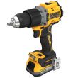 Perceuse-visseuse à percussion 18 V XR Powerstack Brushless + 2 batteries 1,7 Ah + chargeur + coffret T-STAK DEWALT DCD805E2T-QW photo du produit Secondaire 3 S