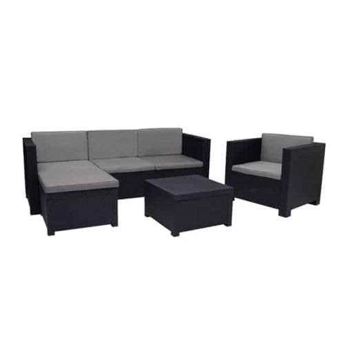 Ensemble MANHATTAN en graphite - SHAF - 55426 pas cher