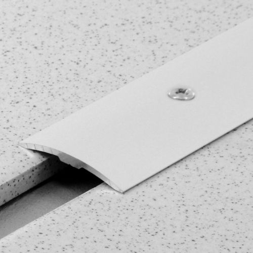 Seuil plat à visser alu naturel largeur 35mm longueur 2700mm - DINAC - 2043090 pas cher Secondaire 1 L