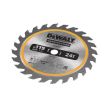 Lame de scie circulaire sans fil 24 dents 115 x 9,5 mm DEWALT DT20420-QZ photo du produit