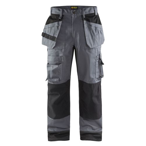 Pantalon Artisan bicolore gris clair/noir T54C - BLÅKLÄDER - 150418609499D116 pas cher