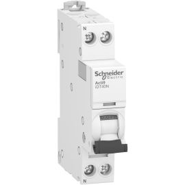 Disjoncteur modulaire ACTI9 IDT40T Schneider Electric 1P+N D 6000 A / 10 kA pas cher Principale M