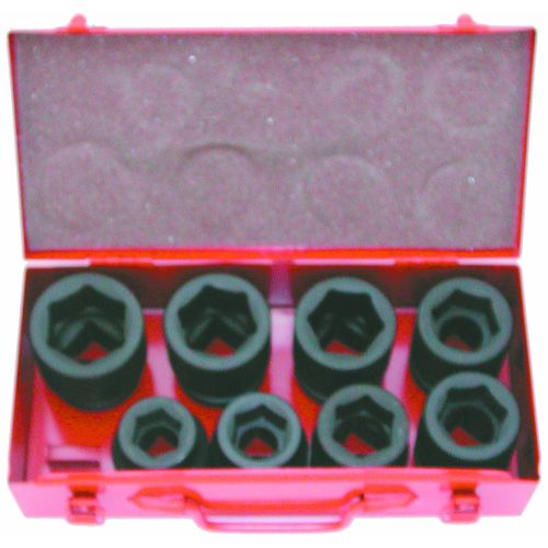 Coffret de 8 douilles impact 1'' de 24 à 41mm - SAM OUTILLAGE - 19170 pas cher Principale L