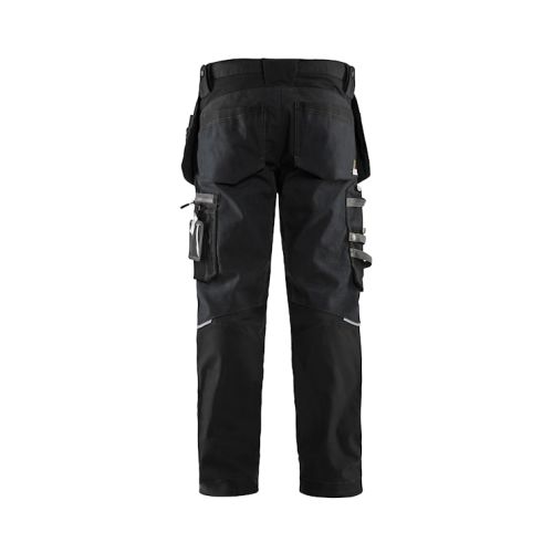 Pantalon de travail artisan + stretch noir T42 - BLÅKLÄDER - 159918609900C48 pas cher Secondaire 1 L