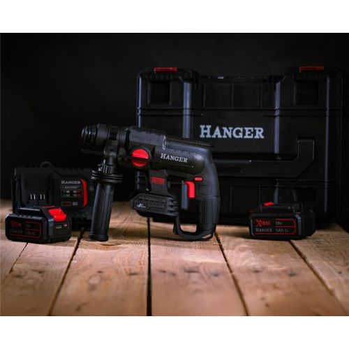 Perforateur SDS-Plus 18 V HX18-22X5 + 2 batteries 5 Ah + chargeur + Hangbox HANGER 401201 photo du produit Secondaire 12 L