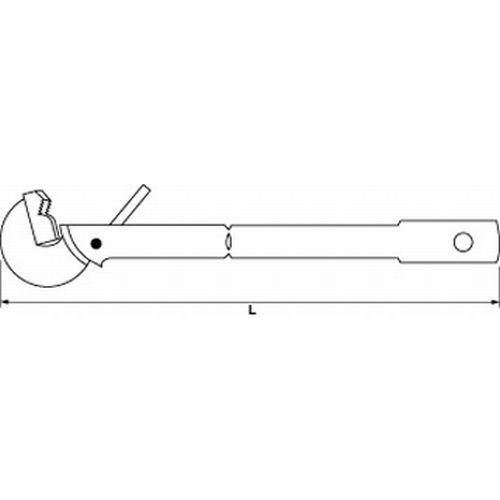 Clé à griffe - SAM OUTILLAGE - 2534 pas cher Secondaire 1 L