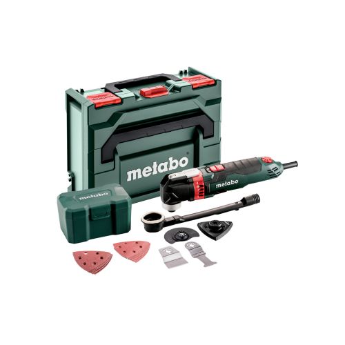 Set découpeur ponceur 400W MT 400 Quick avec accessoires METABO 601406500 photo du produit