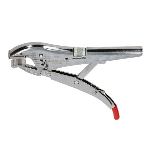 Pince étau bec court 220 mm - HANGER - 233010 pas cher Secondaire 5 L