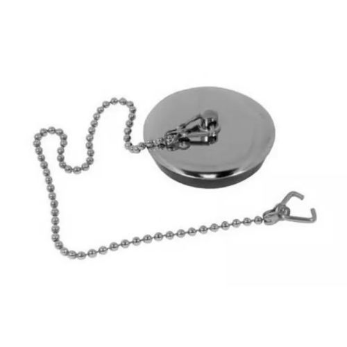 Bouchon d'évier 55x58 plaque inox à chainette avec borne - WATTS - 4613060 pas cher Secondaire 1 L