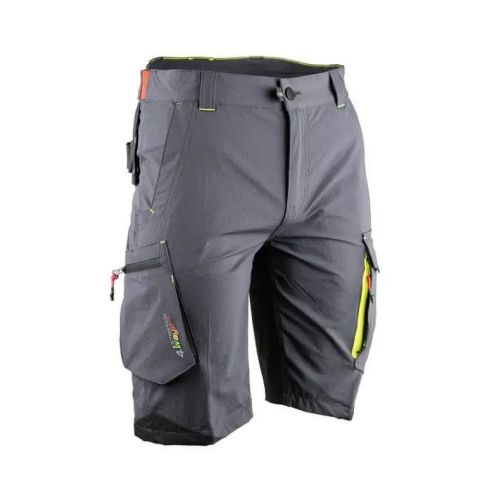 Bermuda Atmosphère 4Way stretch gris foncé T 46 - LMA -6152-46 pas cher