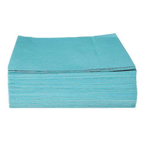 Chiffon non tissé industriel bleu lisse 30 x 38 cm de 10 sachets de 50 formats COMPAS ALAIN AQUATEX.A photo du produit Principale L
