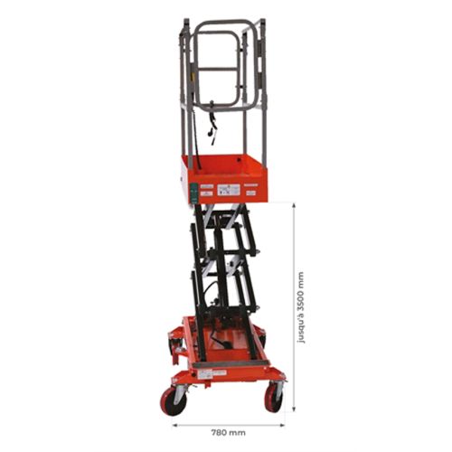 Nacelle semi-électrique Stockman 240 kg - ES35TC photo du produit Secondaire 1 L