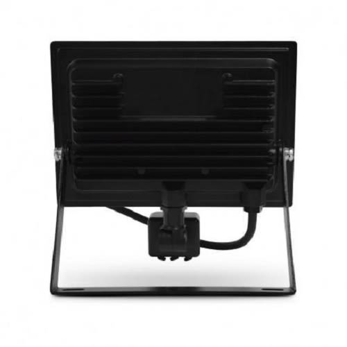 Projecteur LED LUMOS SLIM plat 50 W noir avec détecteur 4000 K MIIDEX LIGHTING 80332 photo du produit Secondaire 2 L