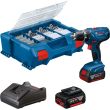 Perceuse-visseuse 18V GSR18V-21 + 2 batteries 4 Ah + chargeur + coffret L-CASE BOSCH 06019H100C photo du produit