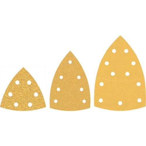 5 feuilles abrasives Expert C470 D 90 x 93 mm G 40 pour ponceuses Delta BOSCH 2608900823 photo du produit Secondaire 2 L