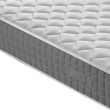 Matelas à ressorts ensachés à mémoire de forme orthopédique PALERMO 135x190cm à 9 zones différenciées pas cher Secondaire 1 S