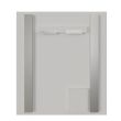 Miroir salle de bain ELEGANCE avec bande LED 70x80cm rectangulaire - CUISIBANE - S02ELEGAN70 pas cher Secondaire 1 S