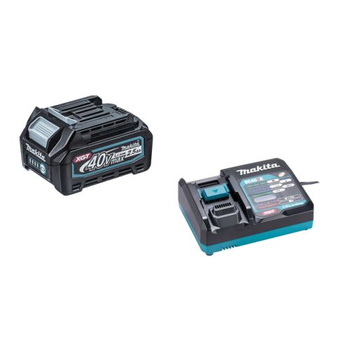 Perforateur SDS Plus 40 V + 2 batteries XGT 2,5 Ah + chargeur + coffret MAKPAC MAKITA HR004GD201 photo du produit Secondaire 2 L