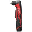 Perceuse-visseuse d'angle 12 V C12 RAD-202B + 2 batteries 2 Ah + chargeur MILWAUKEE 4933441215 photo du produit