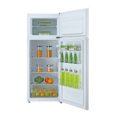 Réfrigérateur 143cm GLEM avec congélateur 204L blanc - CUISIBANE - ELGLFRI144B pas cher Secondaire 1 L