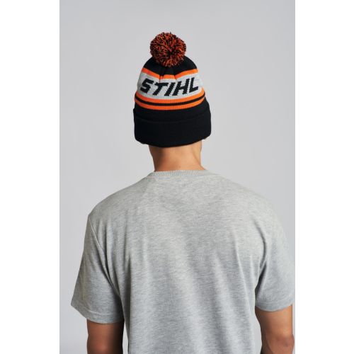 Bonnet à Pompon 24 noir - orange - gris STIHL 0421-600-0200 photo du produit Secondaire 3 L