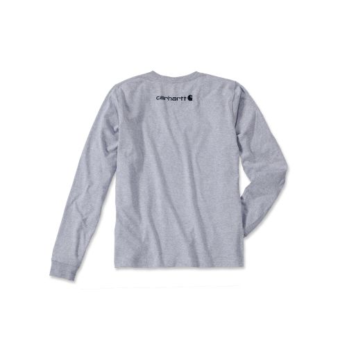 T-shirt manches longues SLEEVE TXL gris clair CARHARTT S1EK231HGYXL photo du produit Secondaire 1 L
