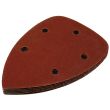 Lot de 6 papiers abrasifs A40 - 80 - 120 140 x 140 x 100 mm FARTOOLS 115863 photo du produit