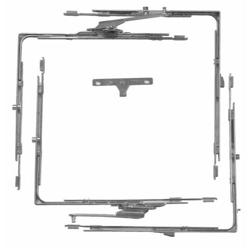 Boite de base de coulissant à translation EV1 droite finition argent - FERCO - K-14191-00-R-1 pas cher