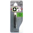 Embout Pozidriv N° 1 HSS longueur 50 mm SMARTOOL TECHNIC 933322 photo du produit Secondaire 1 S
