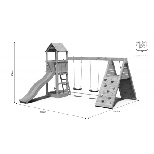 Aire de jeux Fleppi - FUNGOO - 4630PK pas cher Secondaire 1 L