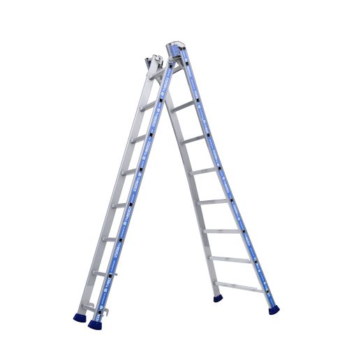 Echelle Platinium transformable 2 plans 4 m 04 EN-131-2 TUBESCA-COMABI 2442608 photo du produit Secondaire 13 L