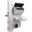 Serrure à code mécanique pour portail battant tube 40 - 60 mm verticale 6005 LOCINOX LMKQ 4040 V2L 6005 photo du produit
