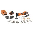 Scie-oscillante 18V AMM 500 Plus Top + 2 batterie 3 Ah + chargeur en coffret + accessoires FEIN 71293361000 photo du produit Secondaire 3 S