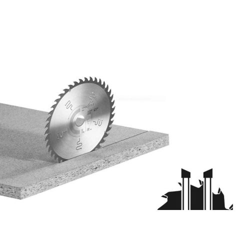 Lame de scie circulaire WOOD UNIVERSAL HW 254x2,4x30 W40 - FESTOOL - 575975 pas cher Secondaire 1 L