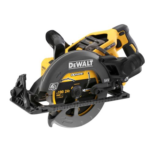 Scie circulaire construction 54 V XR FLEXVOLT BRUSHLESS 190 mm + 2 batteries + chargeur DEWALT DCS577T2-QW photo du produit Secondaire 1 L