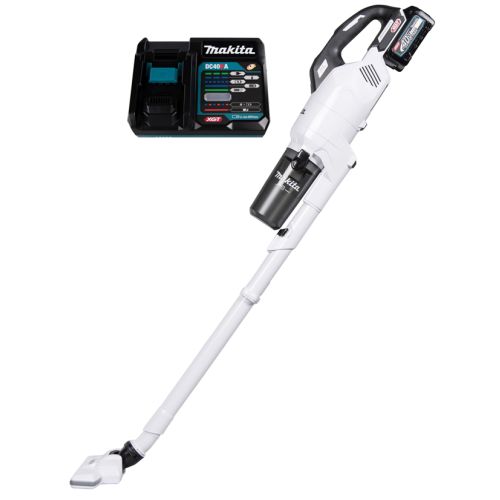 Aspirateur 40 V Max Li-Ion XGT + batterie 2,5 Ah + chargeur en boîte carton MAKITA CL003GD109 photo du produit