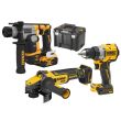 Pack 3 outils XR 18 V (DCD800/DCH172/DCG405) BRUSHLESS + 2 batteries 5 Ah + chargeur + coffret T-STAK DEWALT DCK2095D2T-QW photo du produit Secondaire 1 S