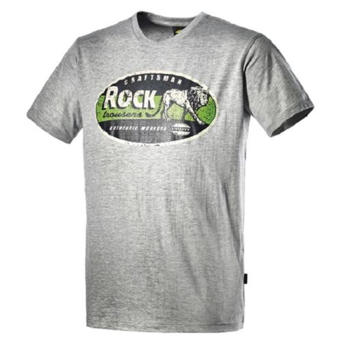 Tee-shirt de travail GRAPHIC DENIM à manches courtes gris T2XL - DIADORA S.P.A - 702.171200.XXL C0096 pas cher