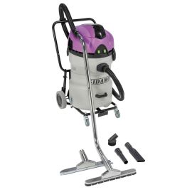 Aspirateur eau et poussières 2 x 1200 W Sidamo JET 60 P avec cuve polypropylène - 20402047 pas cher Principale M