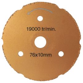 Disque diamanté Fartools universel pour mini meuleuse angulaire CS 76 76 x 10 mm - 115416 photo du produit Principale M
