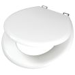 Abattant  WC double blanc TRADITION - OLFA - 7TD00010206B pas cher