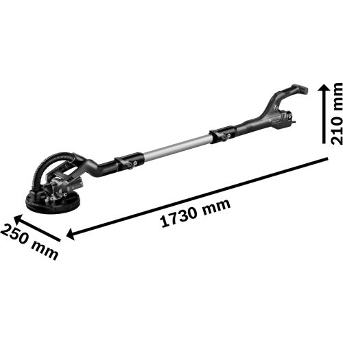 Ponceuse plaquiste 550W GTR 55-225 + coffret - BOSCH - 06017D4000 pas cher Secondaire 6 L